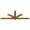 Ekena Millwork Redmond Rough Sawn Timber Gable Bracket, Western Red Cedar, 72"W x 27"H x 2"D x 4"F, 9/12 Pitch GBW072X27X0204RED00RWR - alternate 4